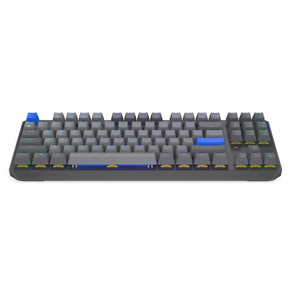 Endorfy механична клавиатура Thock Wireless V2 TKL, PBT, Endorfy Yellow switch, US Layout Endorfy механична клавиатура Thock Wireless V2 TKL, PBT, Endorfy Yellow switch, US Layout