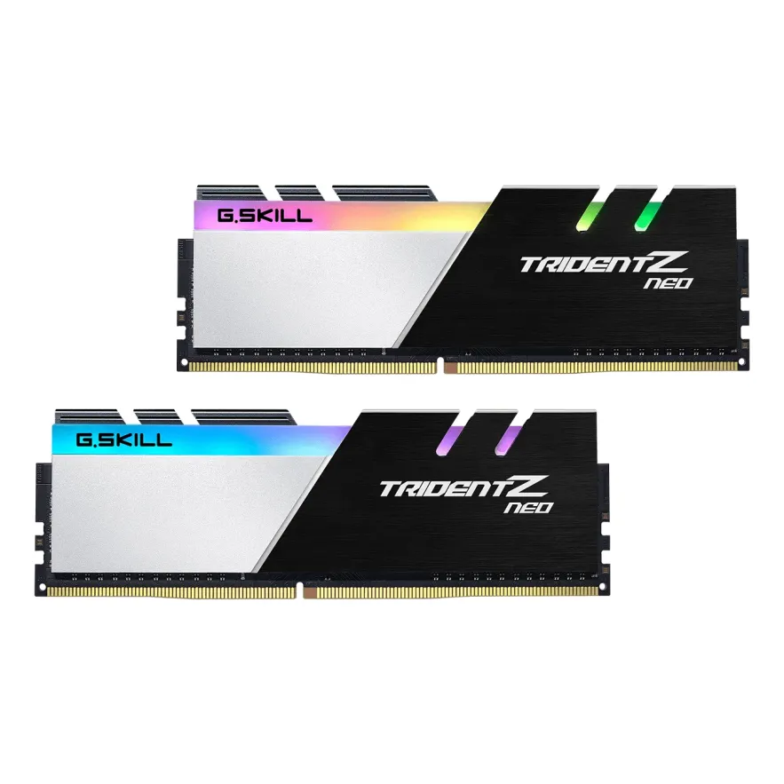 Памет G.SKILL Trident Z Neo RGB 32GB(2x16GB) DDR4 3200MHz F4-3200C16D-32GTZN Памет G.SKILL Trident Z Neo RGB 32GB(2x16GB) DDR4 3200MHz F4-3200C16D-32GTZN