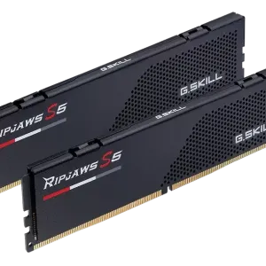Памет G.SKILL Ripjaws S5 Black 128GB(2x64GB) DDR5 6400MHz, CL36 - Intel XMP