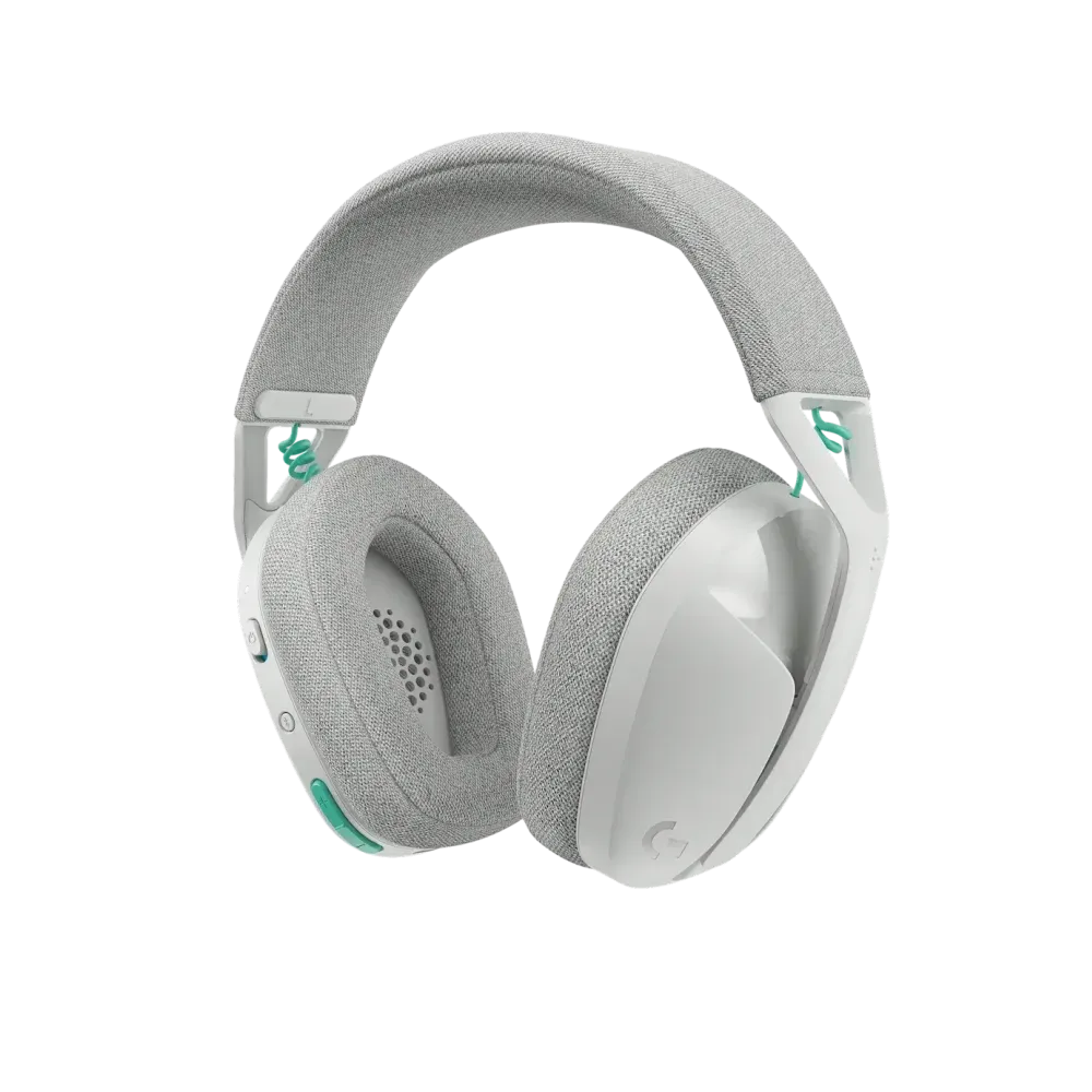 Геймърски безжични слушалки Logitech G321 Lightspeed, Микрофон, Бели