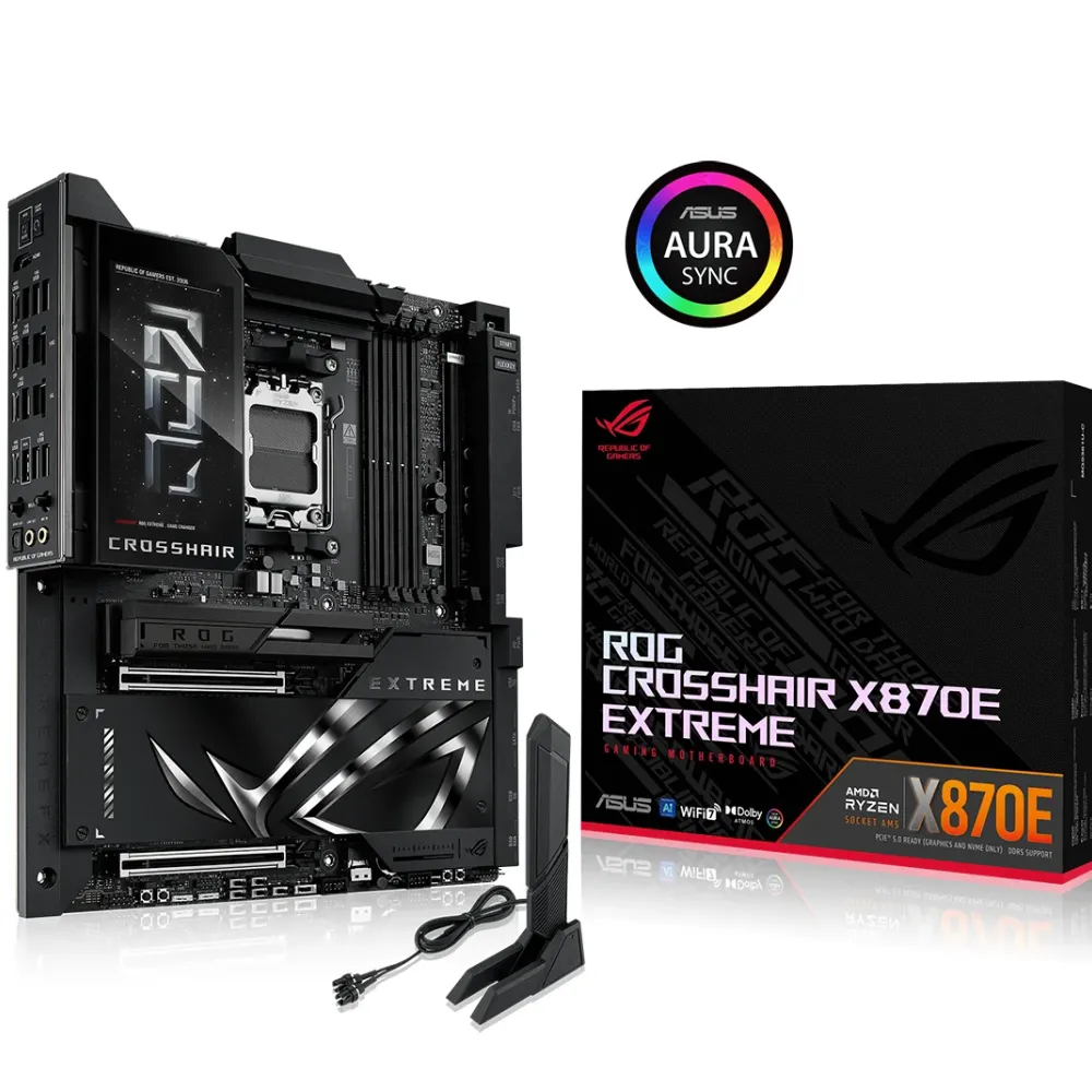 Дънна платка ASUS ROG CROSSHAIR X870E EXTREME WIFI AM5 DDR5