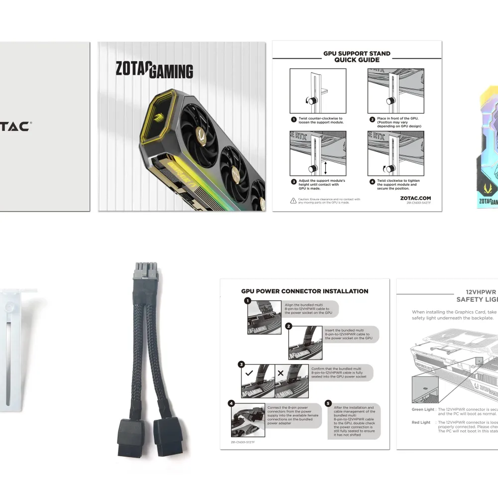 Видео карта ZOTAC GAMING RTX 5070 TI Solid Core OC White 16GB GDDR7