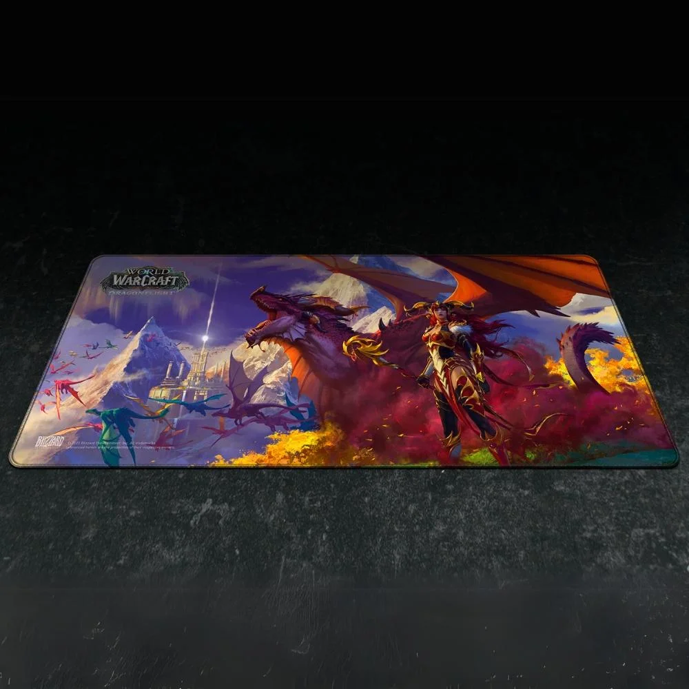 Геймърски пад World Of WarCraft Dragonflight - Alexstrasza & Dragon, XL