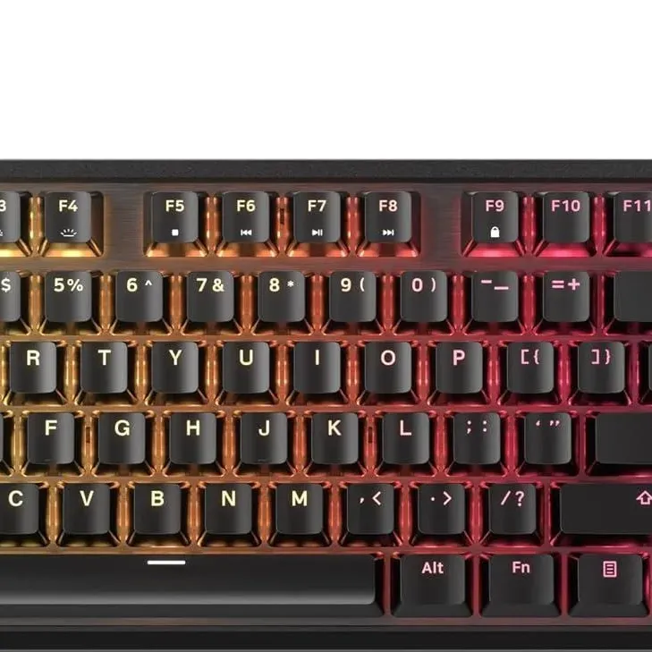 Геймърскa механична клавиатура Corsair K70 RGB MK.2 Core TKL, Corsair MLX Red суич