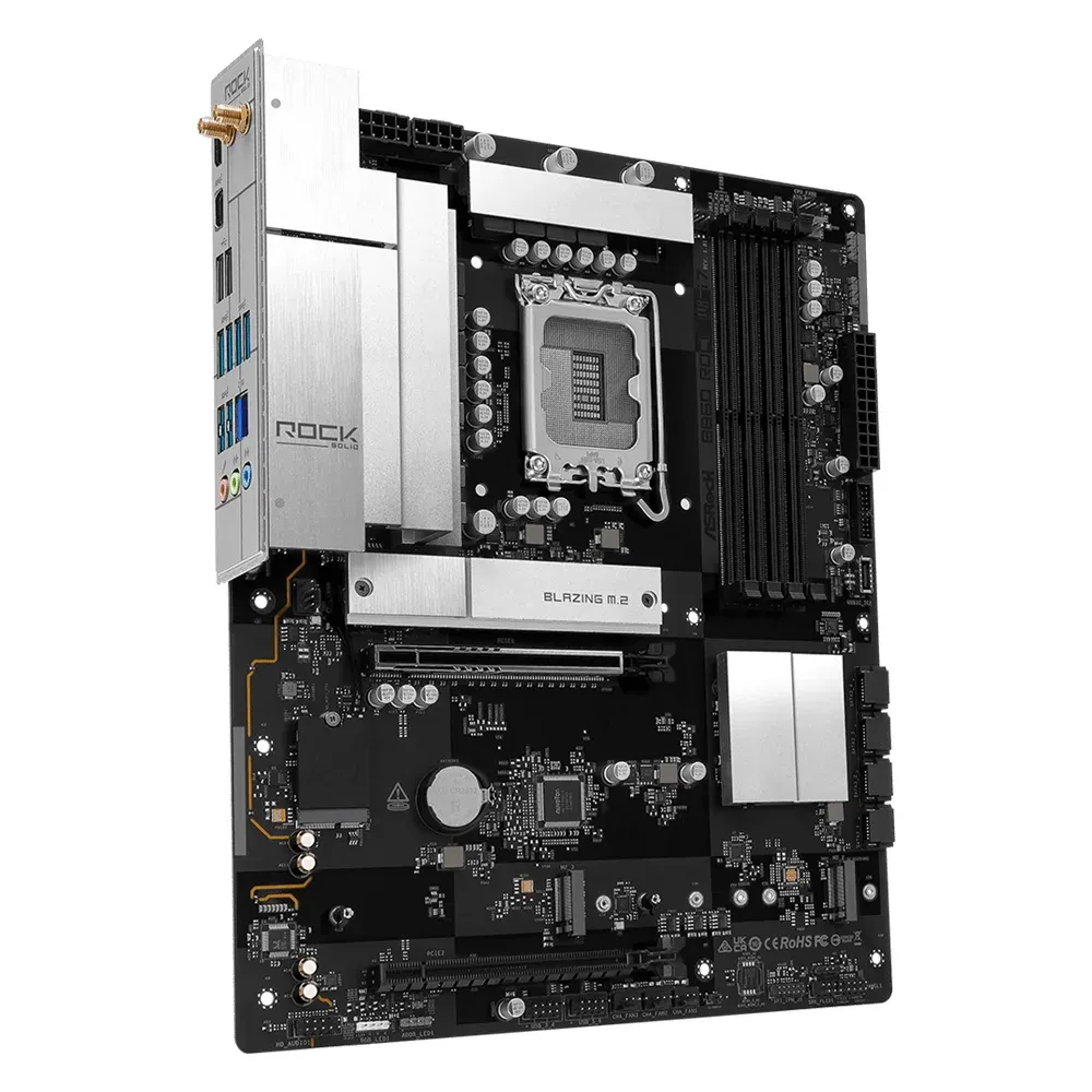 Дънна платка ASRock B860 Rock WIFI 7, LGA 1851