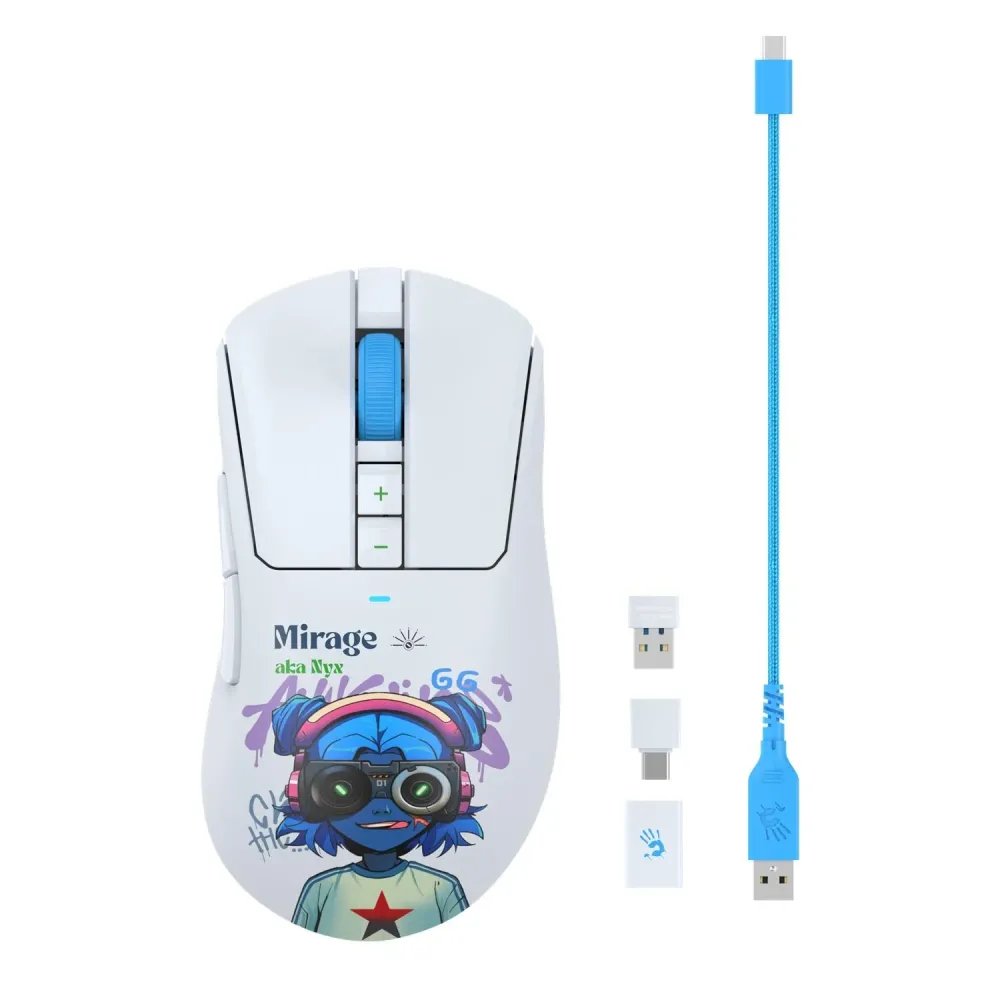 A4tech Bloody R73 Pro Nyx Mirage Геймърска безжична оптична мишка