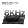 Безжична механичка клавиатура Keychron V1 Ultra 8K - Silk POM Switch Brown Безжична механичка клавиатура Keychron V1 Ultra 8K - Silk POM Switch Brown