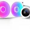 Охладител за процесор NZXT Kraken Plus 240 RGB LCD Display - White
