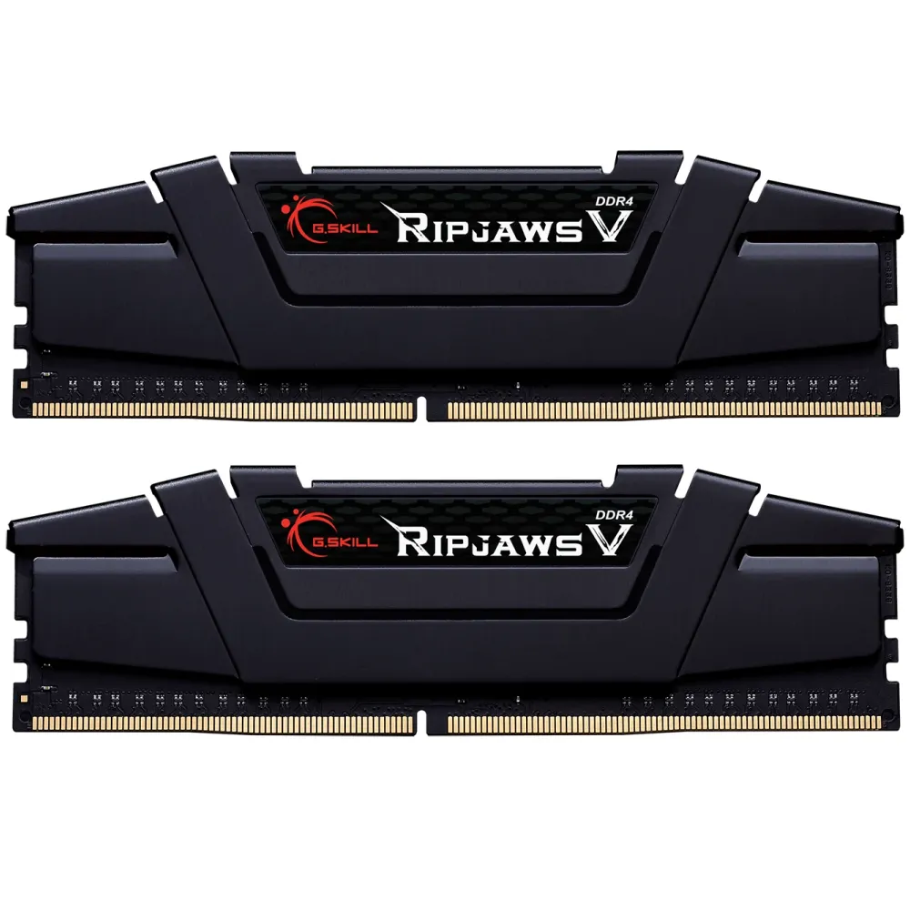 Памет G.SKILL Ripjaws V Black 32GB(2x16GB) DDR4 3600MHz F4-3600C16D-32GVKC
