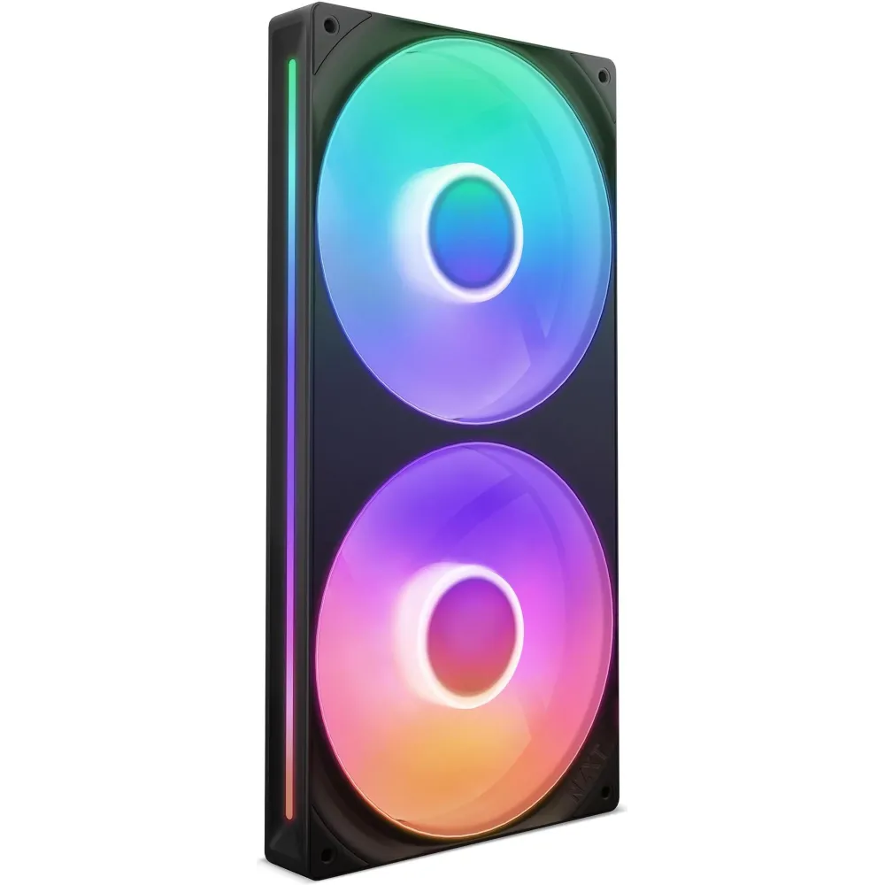 Комплект вентилатори NZXT F280 Black RGB Core Комплект вентилатори NZXT F280 Black RGB Core
