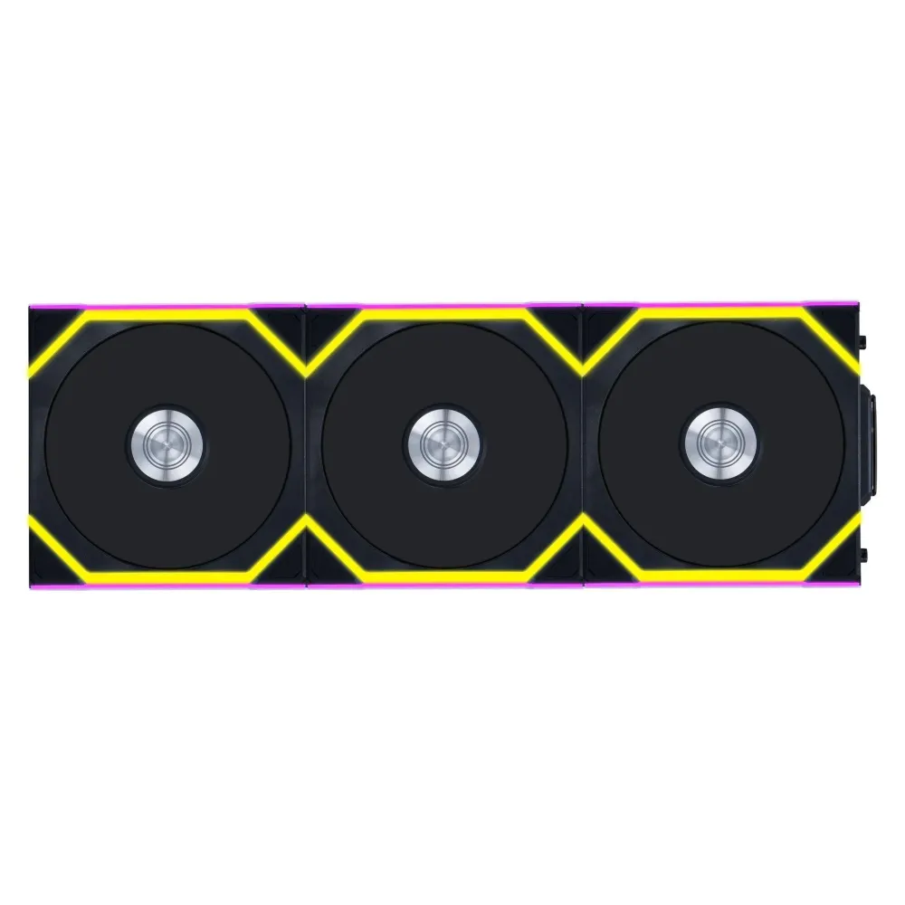 Вентилатори 3бр Lian Li UNI FAN SL Wireless ARGB PWM - 120 mm Черен + Контролер