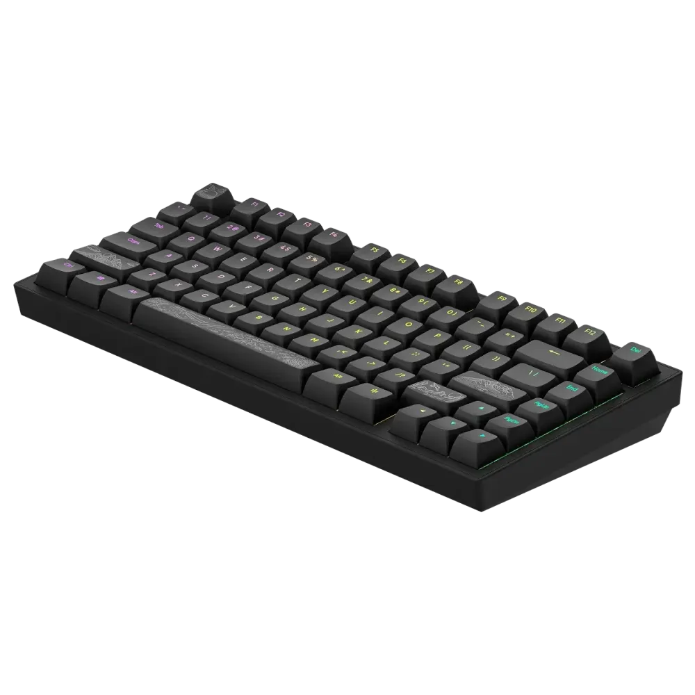 Геймърскa механична клавиатура Dark Project ALU81A Terra Nostra V2 Black RGB