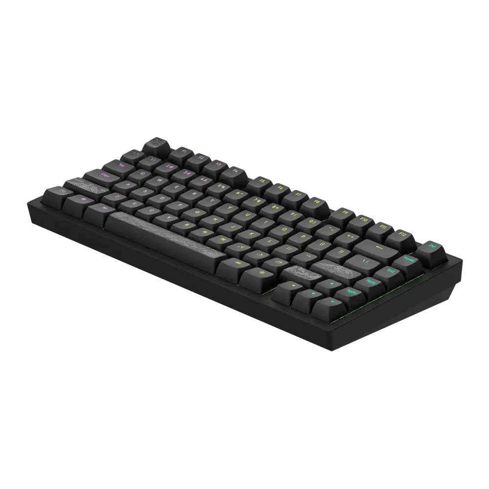 Геймърскa механична клавиатура Dark Project ALU81A Terra Nostra V2 Black RGB