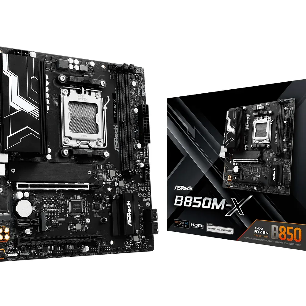 Дънна платка ASRock B850M-X socket AM5