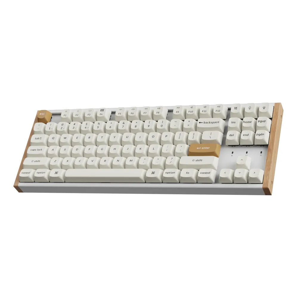 Геймърска Механична клавиатура Keychron K8 HE Magnetic Switch - White Special Edition Геймърска Механична клавиатура Keychron K8 HE Magnetic Switch - White Special Edition