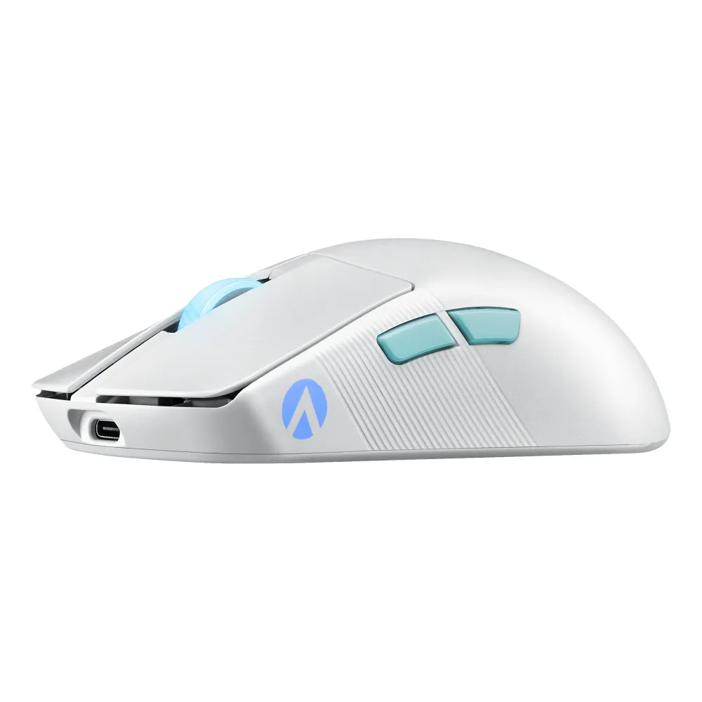 Геймърска безжична мишка ASUS ROG Harpe Ace Aim Lab Edition - White Геймърска безжична мишка ASUS ROG Harpe Ace Aim Lab Edition - White