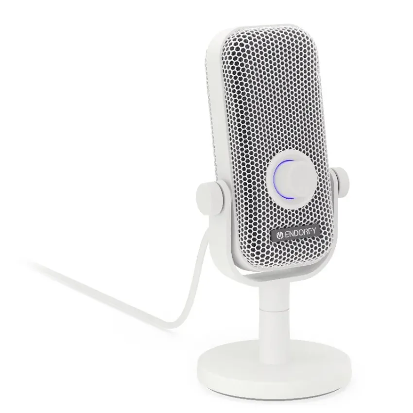 Настолен микрофон ENDORFY Solum Voice S - Onyx White