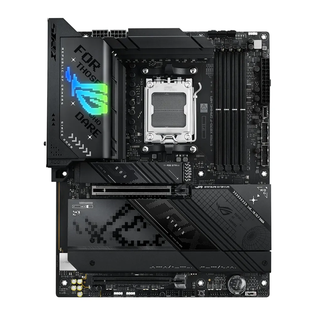Дънна платка ASUS ROG STRIX X870-F GAMING WIFI AM5 DDR5 Дънна платка ASUS ROG STRIX X870-F GAMING WIFI AM5 DDR5