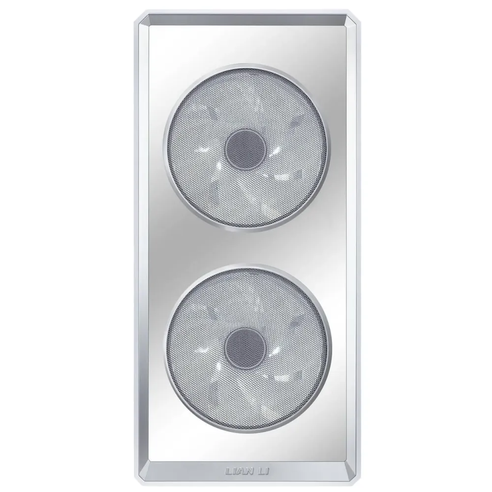 Кутия Lian Li LANCOOL 217 INF RGB Mid-Tower, Tempered Glass - Бял