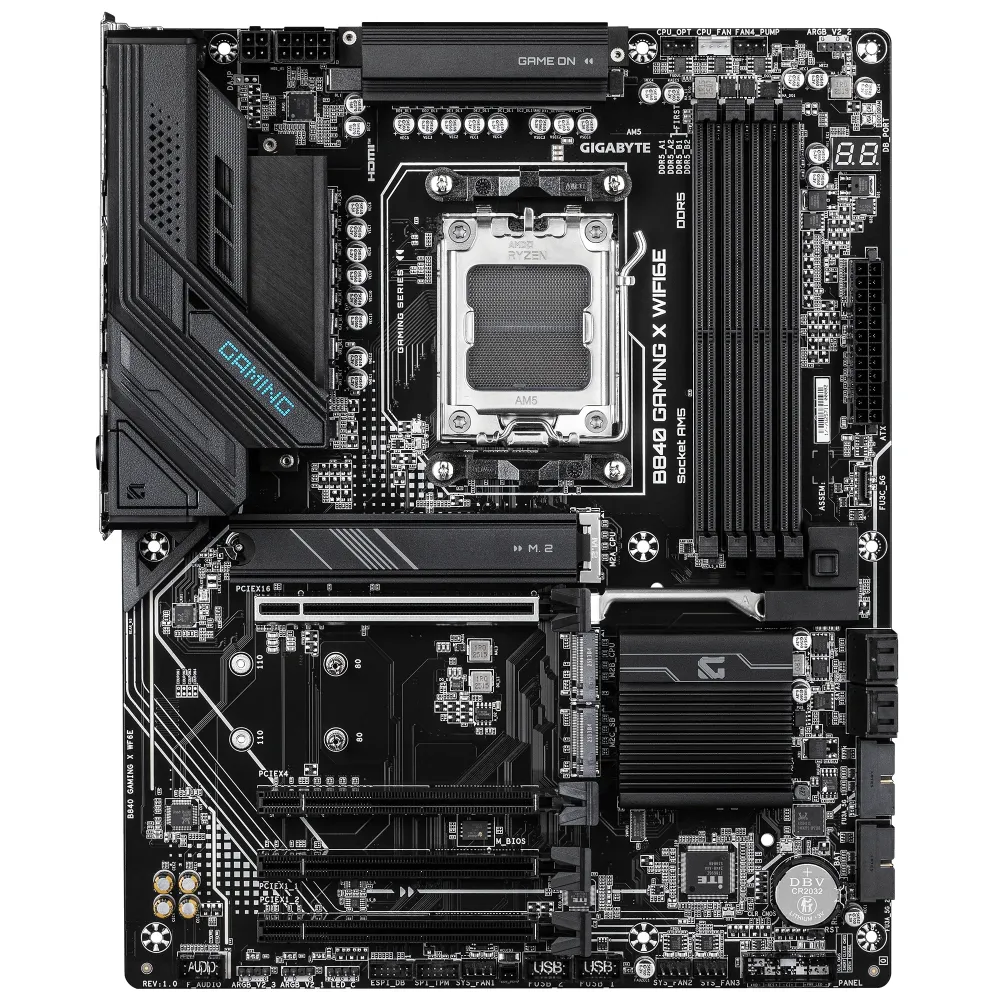 Дънна платка GIGABYTE B840 GAMING X WIFI 6E socket AM5