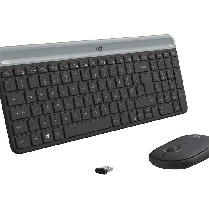 Kомплект безжични клавиатура с мишка Logitech MK470