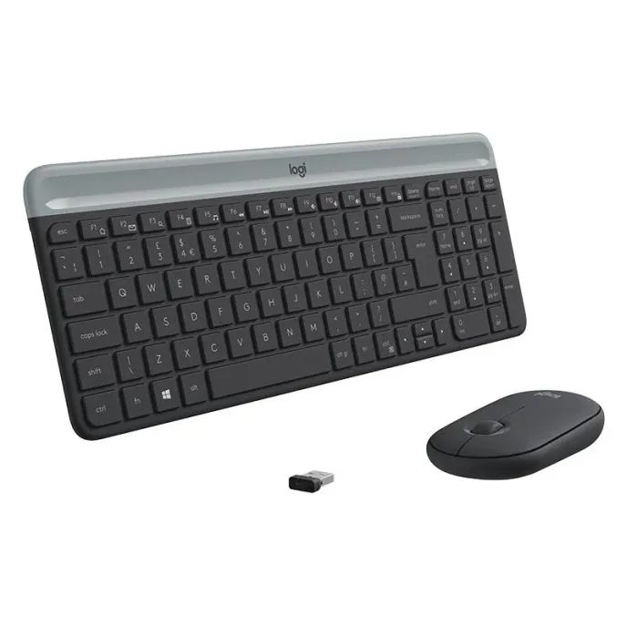 Kомплект безжични клавиатура с мишка Logitech MK470