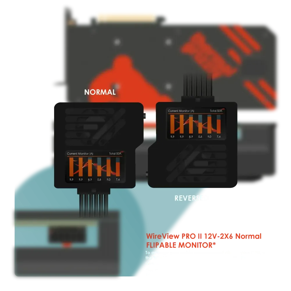 Датчик за видеокарта Thermal Grizzly WireView Pro II GPU 12V-2x6 - Black Датчик за видеокарта Thermal Grizzly WireView Pro II GPU 12V-2x6 - Black