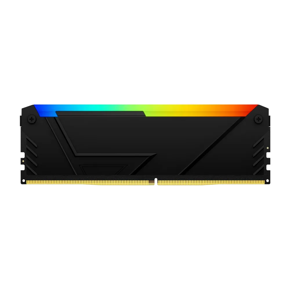 Памет Kingston FURY Beast Black RGB 32GB(2x16GB) DDR4 3200MHz CL16 Памет Kingston FURY Beast Black RGB 32GB(2x16GB) DDR4 3200MHz CL16
