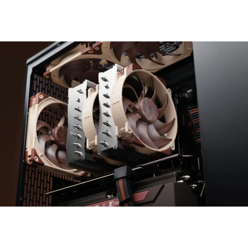 Охладител за процесор Noctua NH-D15 G2 HBC, За сокет LGA1851/1700/2011/AM5/AM4 Охладител за процесор Noctua NH-D15 G2 HBC, За сокет LGA1851/1700/2011/AM5/AM4