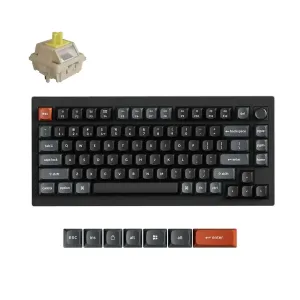 Безжична механичка клавиатура Keychron V1 Ultra 8K - Silk POM Switch Banana
