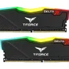 Памет Team Group T-Force Delta RGB Black DDR4 16GB (2x8GB) 3200MHz 1.35V