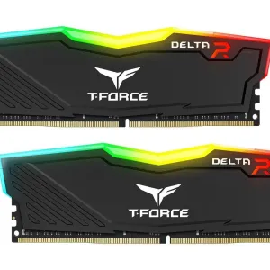 Памет Team Group T-Force Delta RGB Black DDR4 16GB (2x8GB) 3200MHz 1.35V