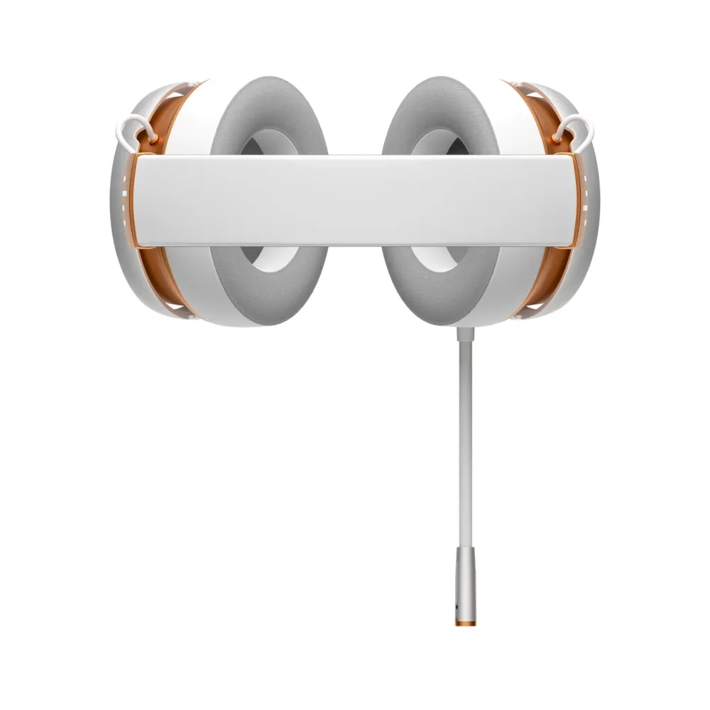 Геймърски безжични слушалки Dark Project Sono Wireless - White/Gold