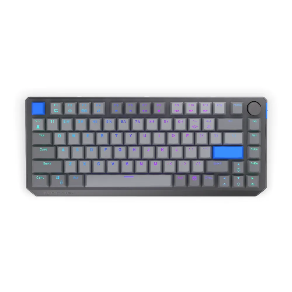 Endorfy механична клавиатура Thock Wireless V2 75%, PBT, Endorfy Yellow switch, US Layout