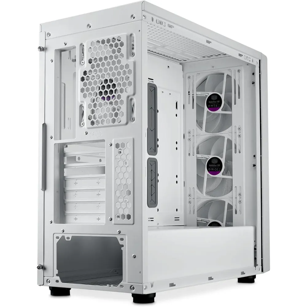 Кутия CoolerMaster MasterBox 600 - White ARGB Кутия CoolerMaster MasterBox 600 - White ARGB