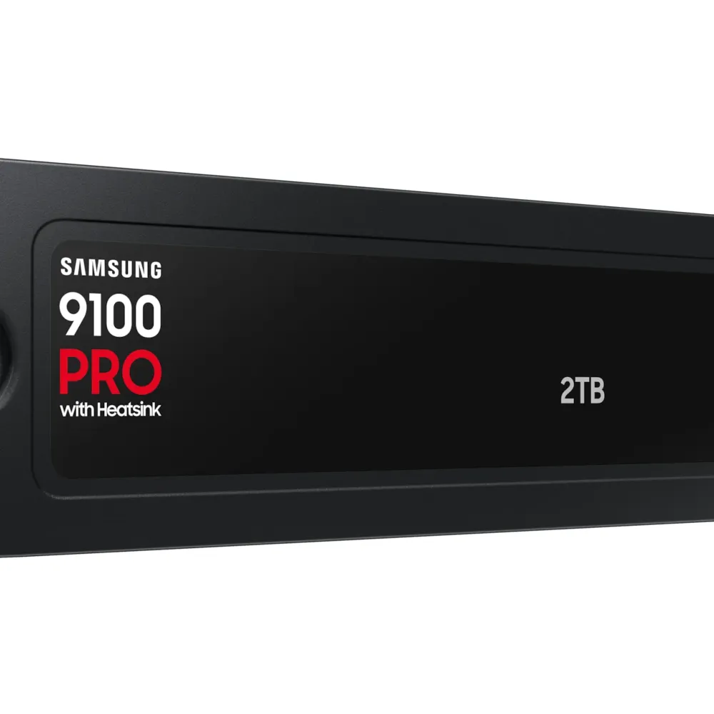 SSD SAMSUNG 9100 PRO 2TB, PCIe 5.0 NVMe M.2 Type 2280 Heatsink