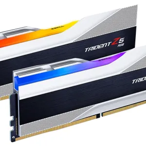 Памет G.SKILL Trident Z5 Silver RGB 32GB(2x16GB) DDR5 6000MHz F5-6000J3636F16GX2-TZ5RS