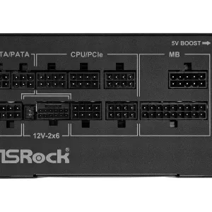 Захранващ блок ASRock Phantom Gaming 1000W 80+ Gold, PCIe 5.1