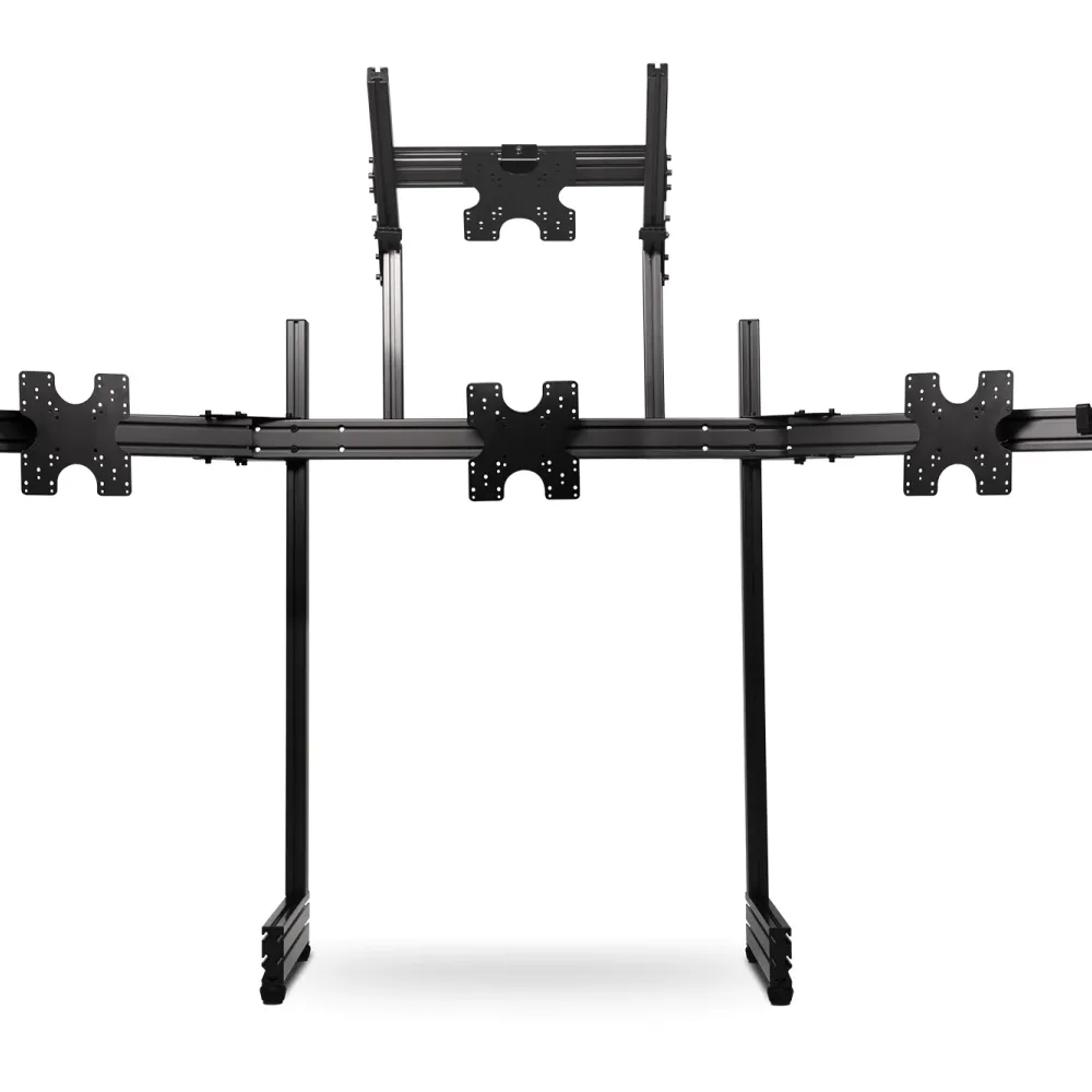 Стойка за монитор Next Level Racing Elite Freestanding Quad Monitor Stand Carbon Grey