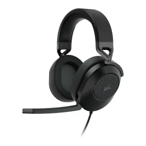 Геймърски слушалки с микрофон Corsair HS65 Carbon - Black