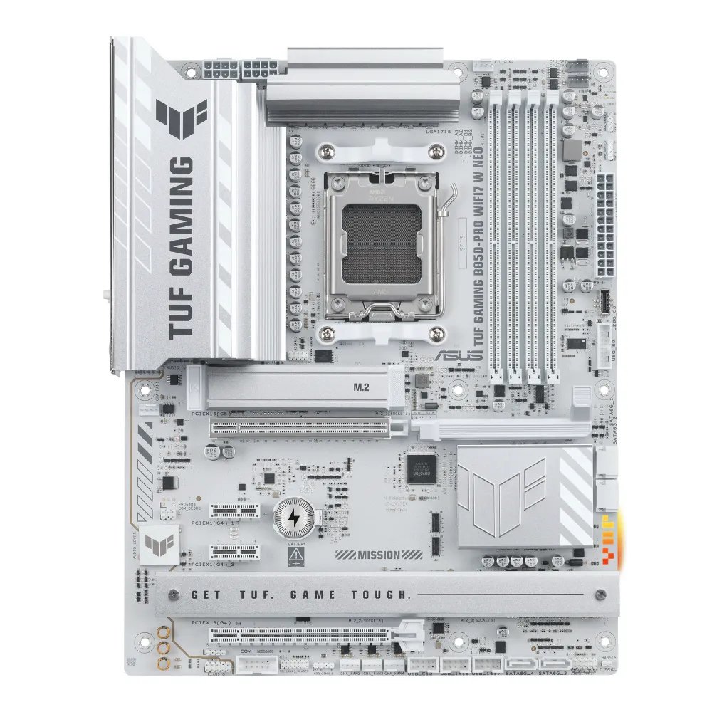 Дънна платка ASUS TUF GAMING B850-PRO WIFI7 W NEO socket AM5 Дънна платка ASUS TUF GAMING B850-PRO WIFI7 W NEO socket AM5