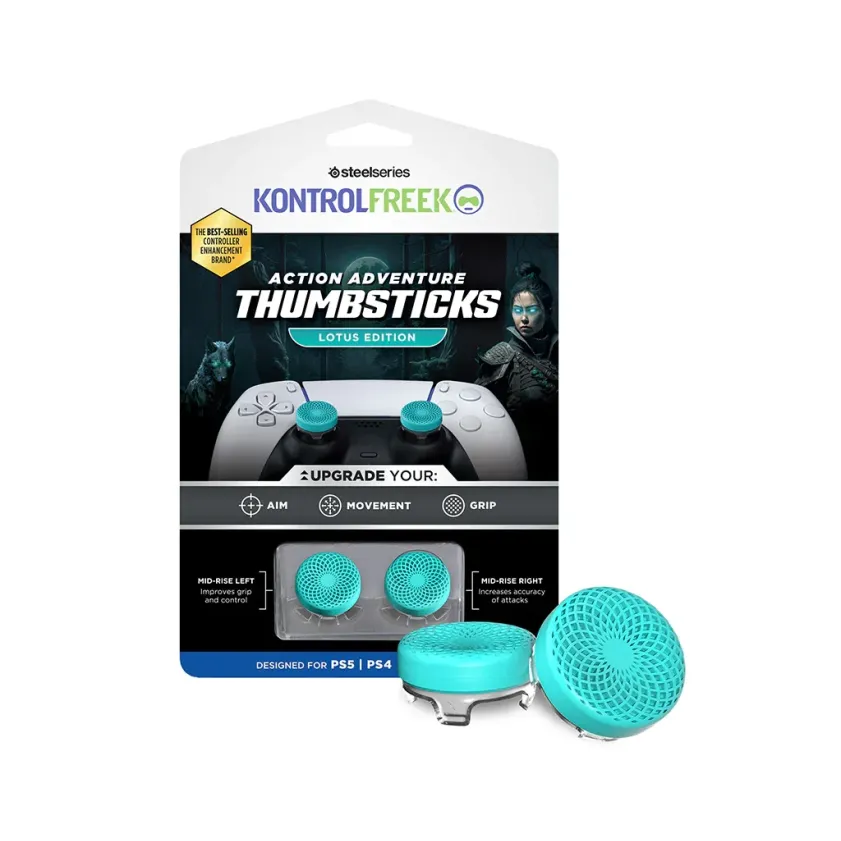 Аксесоар KontrolFreek Action Adventure Lotus Edition за PS5/PS4