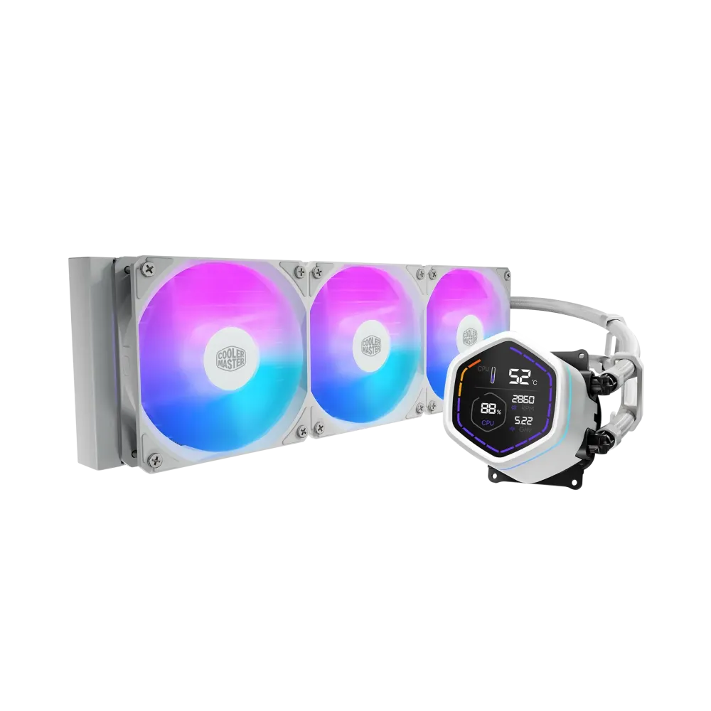 Охладител за процесор Cooler Master MASTERLIQUID CORE NEX DIGITAL 360 - White Охладител за процесор Cooler Master MASTERLIQUID CORE NEX DIGITAL 360 - White