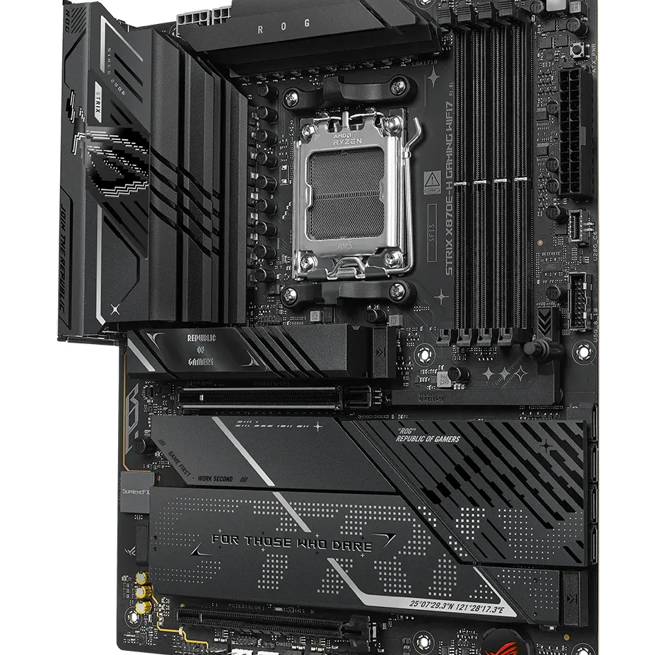 Дънна платка ASUS ROG STRIX X870E-H GAMING WIFI7 AM5 DDR5