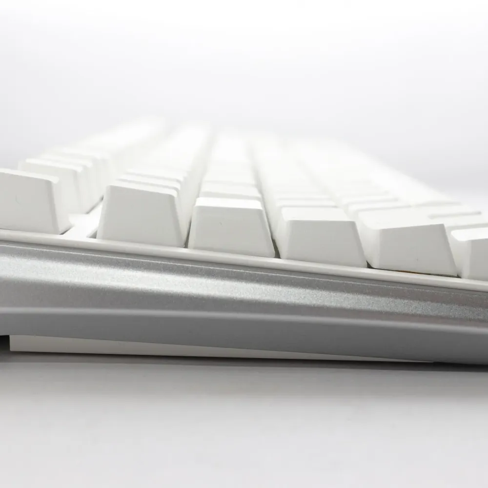 Геймърскa механична клавиатура Ducky One 3 Pure White TKL Hotswap Cherry MX Brown, RGB, PBT Keycaps