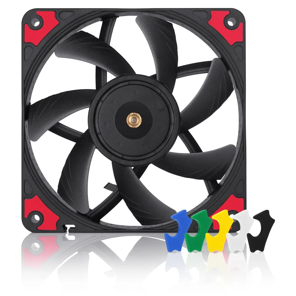 Вентилатор Noctua 120mm NF-A12x15 PWM chromax.black.swap Вентилатор Noctua 120mm NF-A12x15 PWM chromax.black.swap