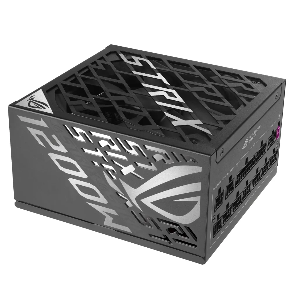 Захранващ блок ASUS ROG STRIX 1200W, 80+ Platinum PCIe 5.1, Fully Modular