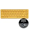 Геймърскa механична клавиатура Ducky One 3 Yellow SF 65, Cherry MX Black суичове