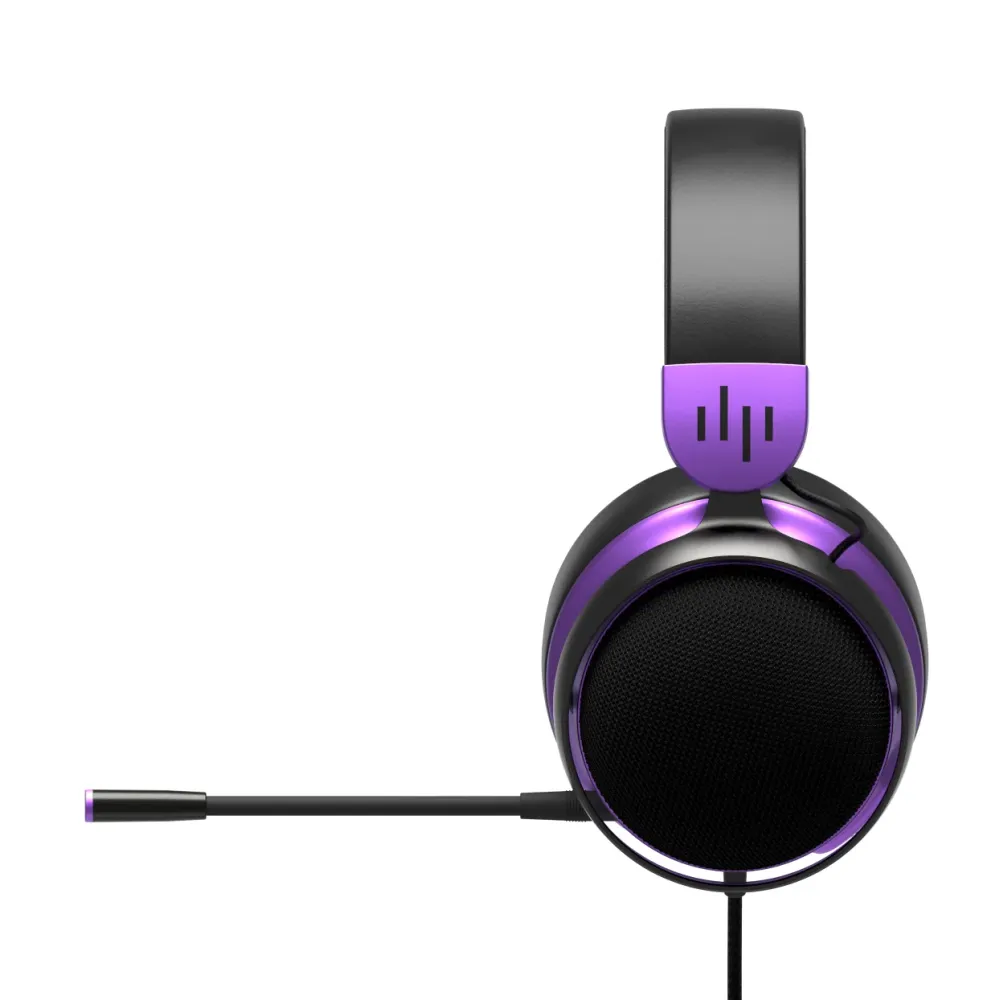 Геймърски слушалки Dark Project Sono Wired - Black/Violet Геймърски слушалки Dark Project Sono Wired - Black/Violet