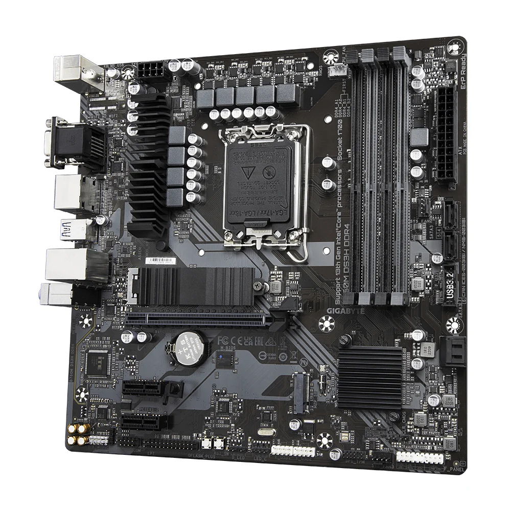 Дънна платка GIGABYTE B760M DS3H, socket 1700, ATX